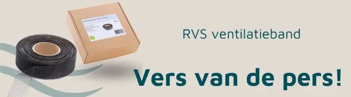 Introductie RVS Ventilatieband